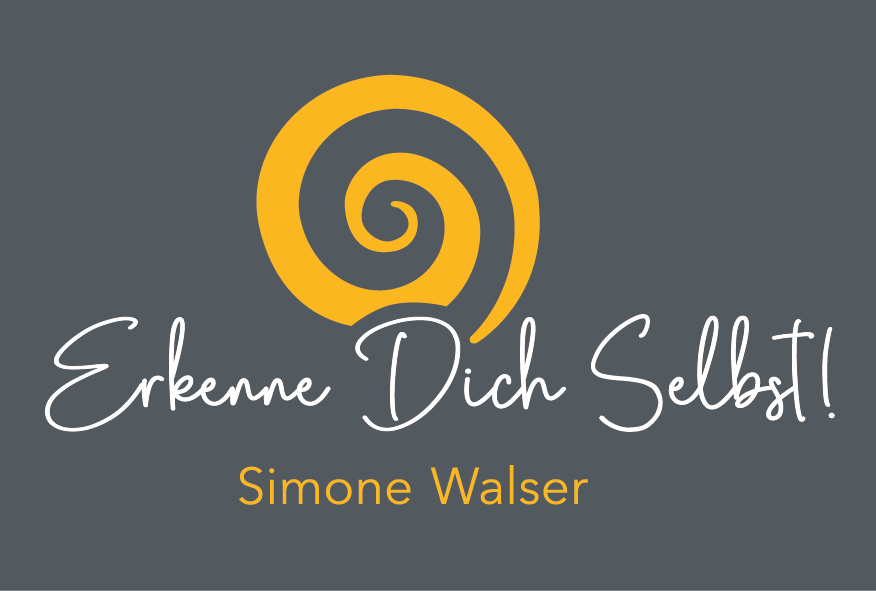 Logo Erkenne Dich Selbst! Spirale Simone Walser