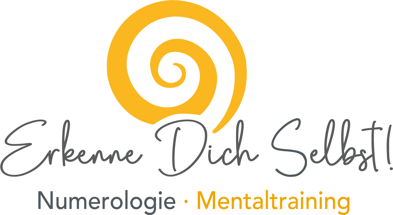 Logo Erkenne Dich Selbst! Spirale Numerologie Mentaltraining